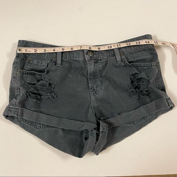 Pistola ~ Slate Blue denim shorts ~ size S ~ see photos for measurements - Picture 8 of 9